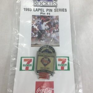 Baseball 1993 Souvenir Lapel Hat Pin #4 Colorado